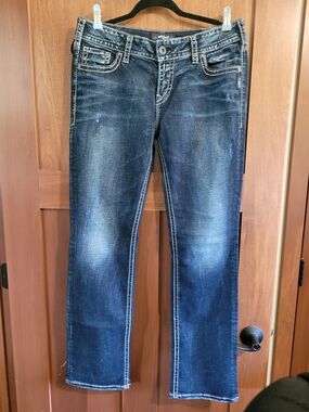 Silver Jeans Suki Mid Straight